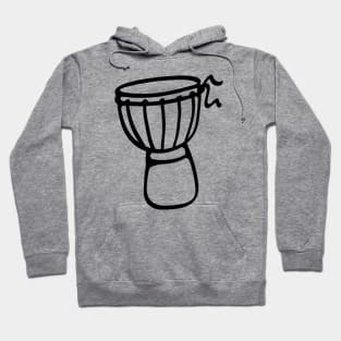 Simple Djembe Drum Hoodie